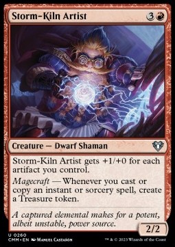 Storm-Kiln Artist - Commander Masters 