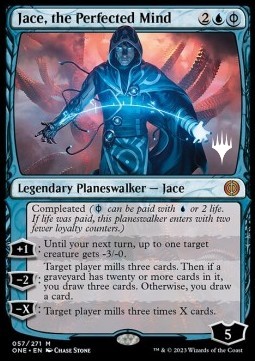 Jace the Perfected Mind (V.2) - Phyrexia All Will Be One Promos 