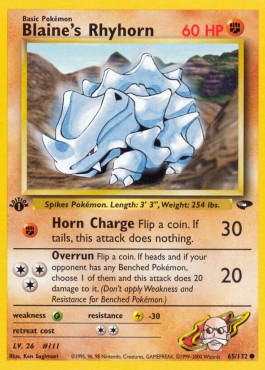 Blaine's Rhyhorn 
