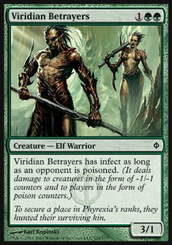 Viridian Betrayers - New Phyrexia 