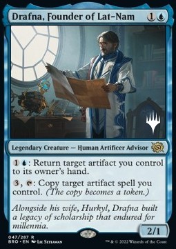 Drafna Founder of Lat Nam (V.2) - The Brothers War Promos 
