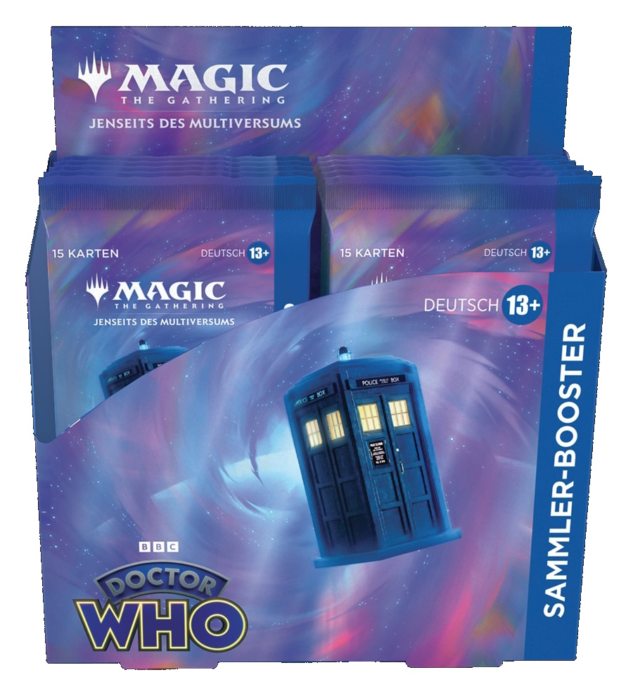 Universes Beyond: Doctor Who Collector Booster Box - Deutsch