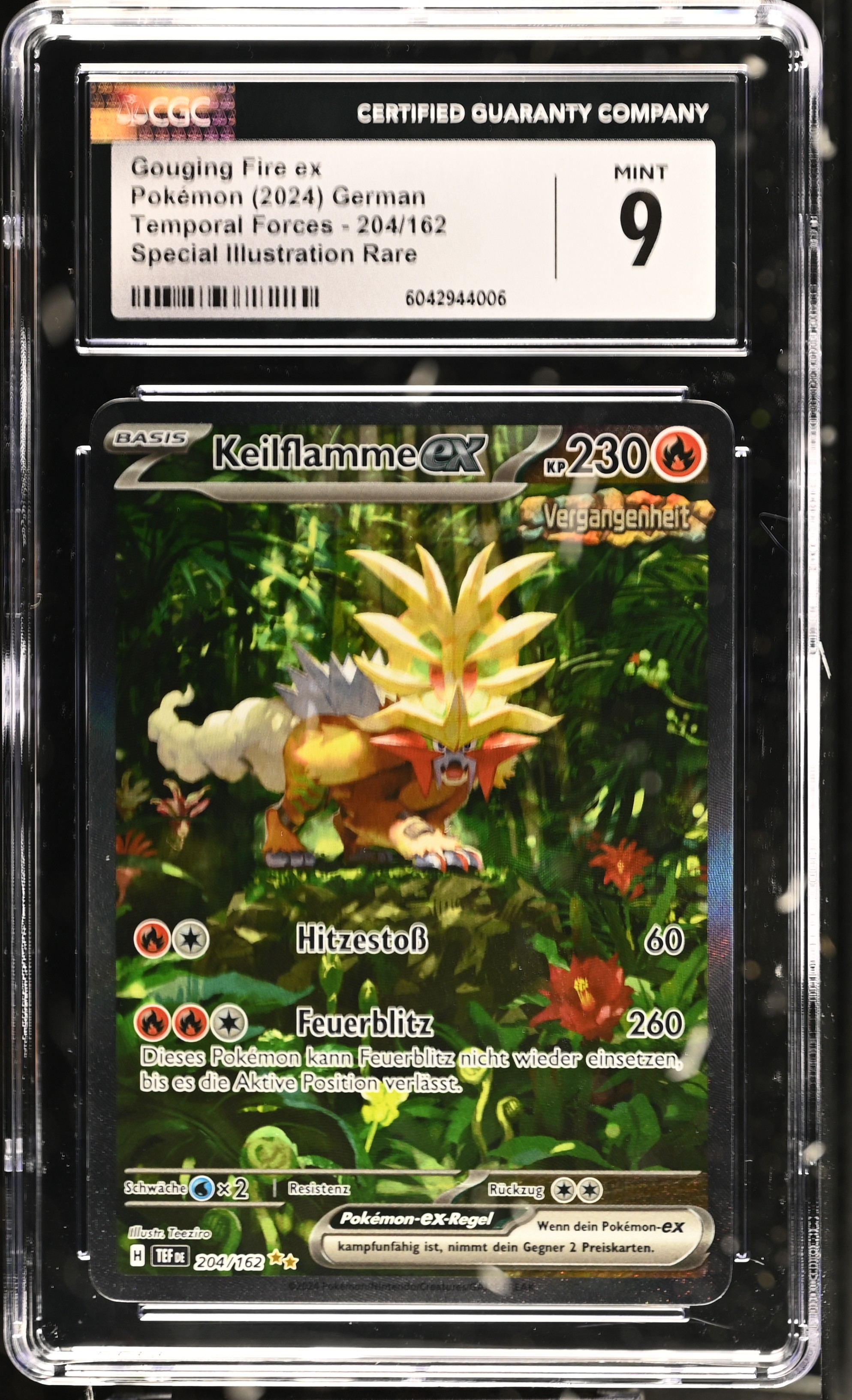 Gouging Fire ex - TEF 204 - German - CGC 9 