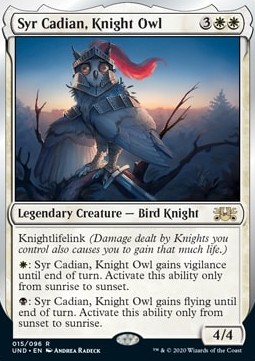 Syr Cadian Knight Owl - Unsanctioned 