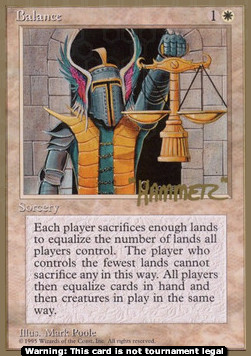Balance - Pro Tour 1996 Shawn Regnier 