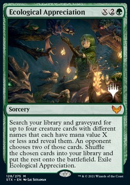 Ecological Appreciation (V.2) - Strixhaven School of Mages Promos