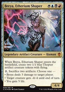 Breya Etherium Shaper (V.1) - Commander 2016