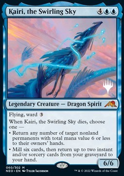 Kairi the Swirling Sky (V.2) - Kamigawa Neon Dynasty Promos 