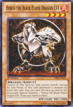 Horus the Black Flame Dragon LV4 