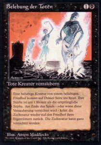 Animate Dead - Foreign Black Bordered 