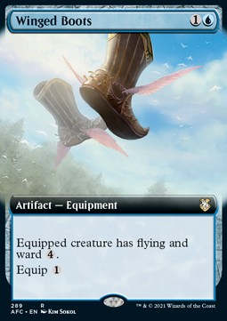 Winged Boots - Commander Adventures in the Forgotten Realms Extras