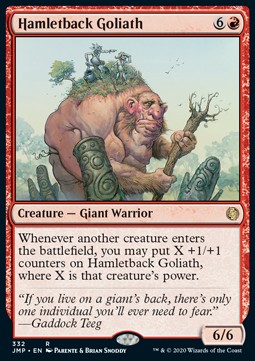 Hamletback Goliath 