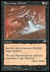 Phyrexian Tribute - Mirage 