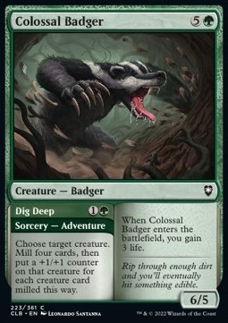 Colossal Badger 