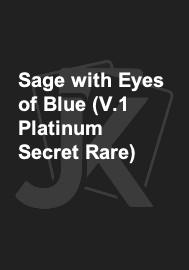 Sage with Eyes of Blue (V.1 Platinum Secret Rare)