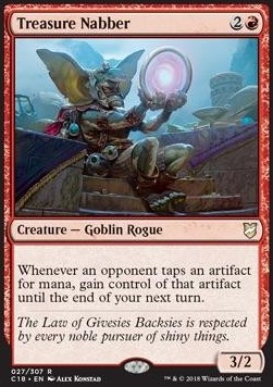 Treasure Nabber - Commander 2018