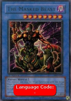 The Masked Beast (V.2 - Ultra Rare) 