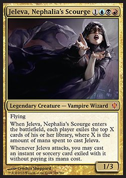 Jeleva Nephalias Scourge (V.1) - Commander 2013 