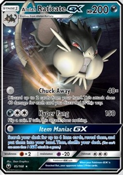 Alolan Raticate GX 