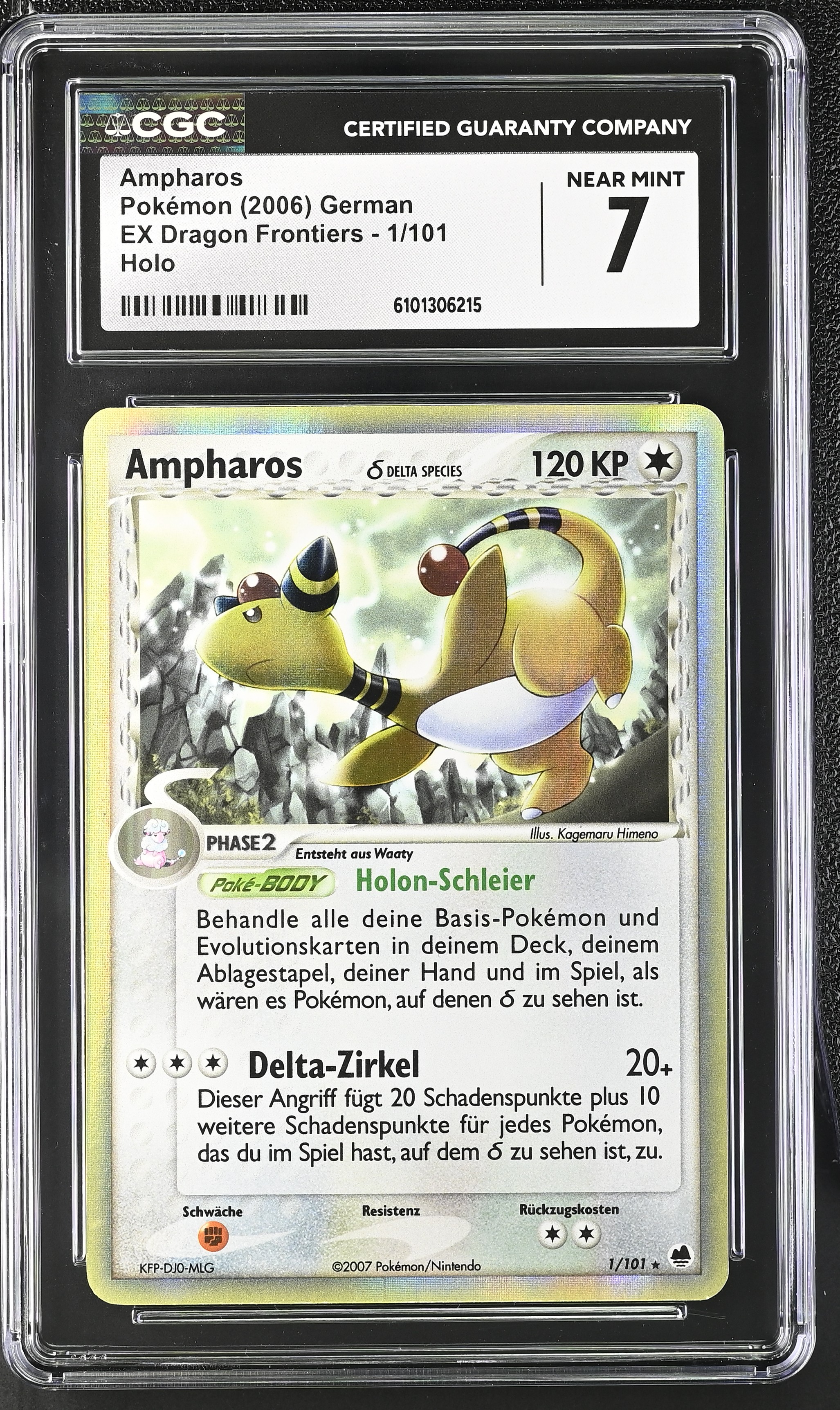Ampharos ? Delta Species - DF 1 - German - CGC 7 