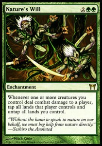 Natures Will - Champions of Kamigawa