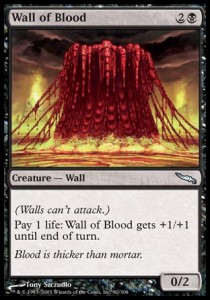 Wall of Blood - Mirrodin 