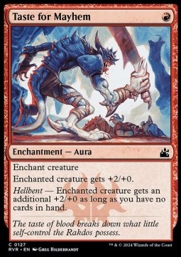 Taste for Mayhem 
