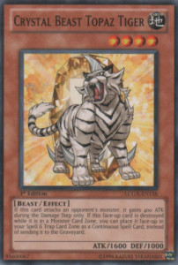 Crystal Beast Topaz Tiger 