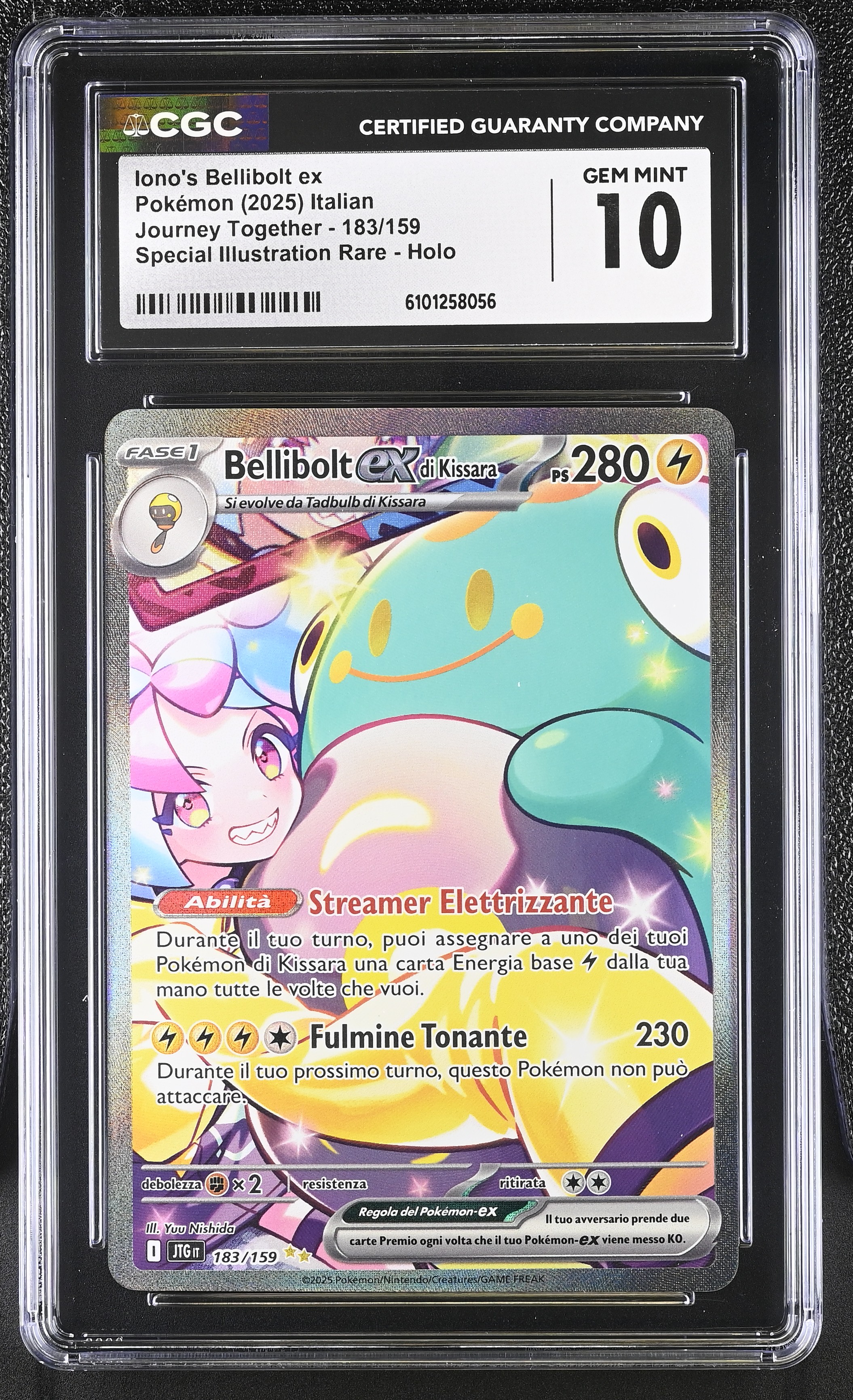 Ionos Bellibolt ex - JTG 183 - Italian - CGC 10 