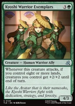 Kyoshi Warrior Exemplars 