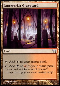 Lantern Lit Graveyard - Champions of Kamigawa 