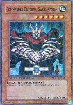Commander Gottoms, Swordmaster 