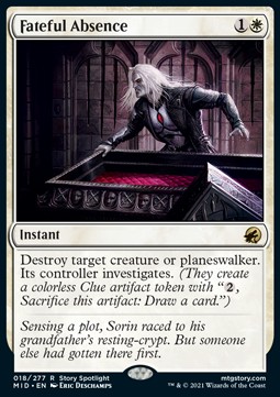 Fateful Absence - Innistrad Midnight Hunt