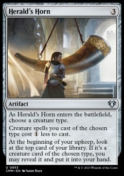 Heralds Horn - Commander Masters Extras 