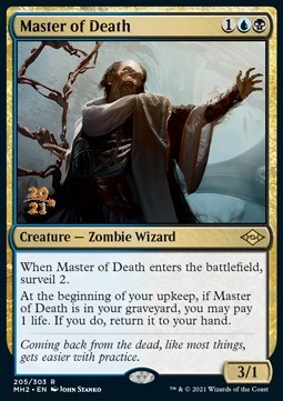 Master of Death - Modern Horizons 2 Promos 