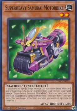 Superheavy Samurai Motorbike 
