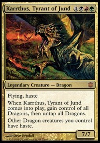 Karrthus Tyrant of Jund - Alara Reborn