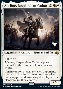 Adeline Resplendent Cathar (V.2) - Innistrad Midnight Hunt Promos 