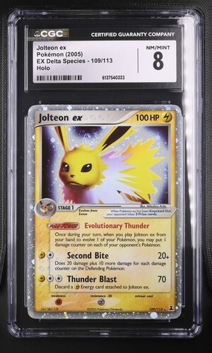 Jolteon ex - DS 109 - English - CGC 8 
