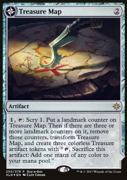Treasure Map Treasure Cove - Buy a Box Promos 