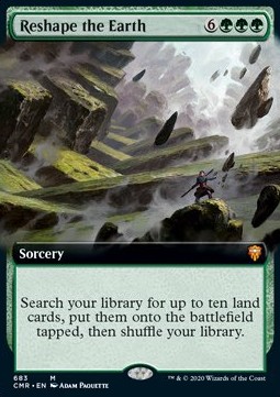 Reshape the Earth - Commander Legends Extras