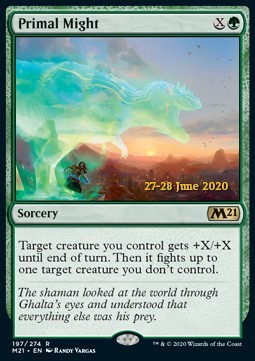 Primal Might (V.2) - Core 2021 Promos 