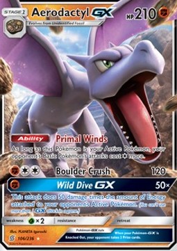Aerodactyl GX 