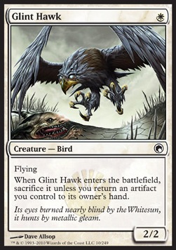 Glint Hawk - Scars of Mirrodin 