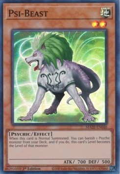 Psi-Beast (V.1 - Super Rare) 