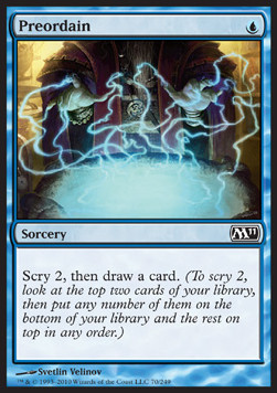 Preordain - Magic 2011