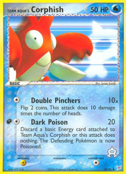 Team Aqua's Corphish (Double Pinchers) 