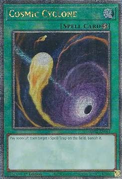 Cosmic Cyclone (V.5 Quarter Century Secret Rare)