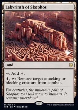 Labyrinth of Skophos (V.1) - Theros Beyond Death Promos 