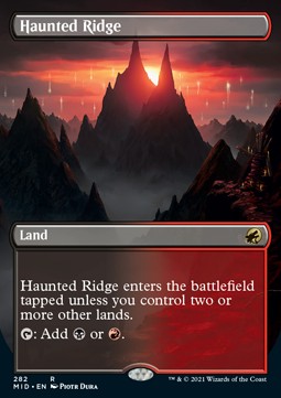 Haunted Ridge - Innistrad Midnight Hunt Extras